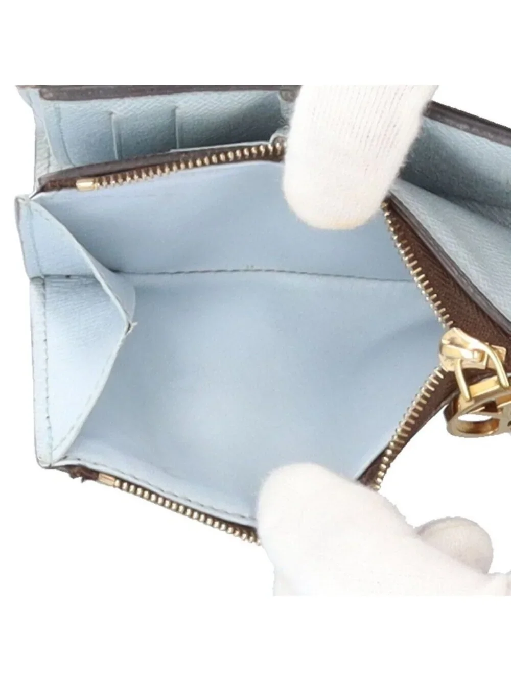 Louis Vuitton Portefeuille Lisa Monogram Bifold Wallet Canvas